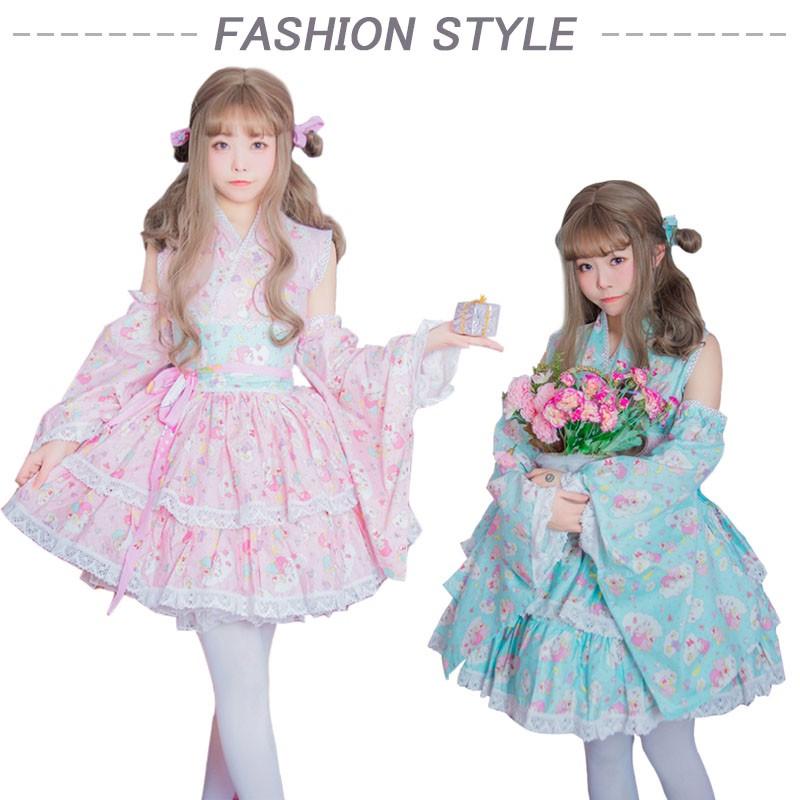 コスプレ服 女の子 ロリータ系 ワンピース 和風浴衣コスチューム パーティー お祭り イベント用 クリスマス 女性 ハロウィン お姫様 18 Coswear7 1storehome 通販 Yahoo ショッピング