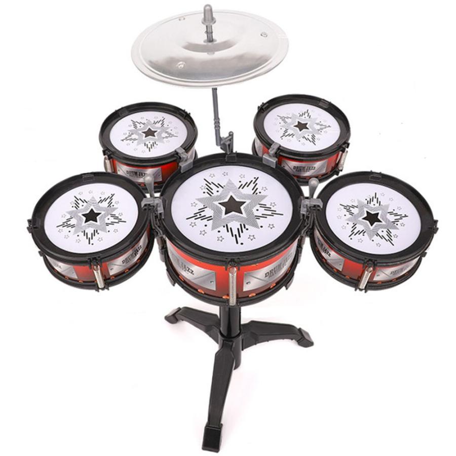 子供用 ミニドラムセット ドラマーごっこ バンドごっこ ドラムセット 楽器 5ドラム 小シンバル ドラムスティック スツール プレゼント 景品 A Rk02 1storehome 通販 Yahoo ショッピング