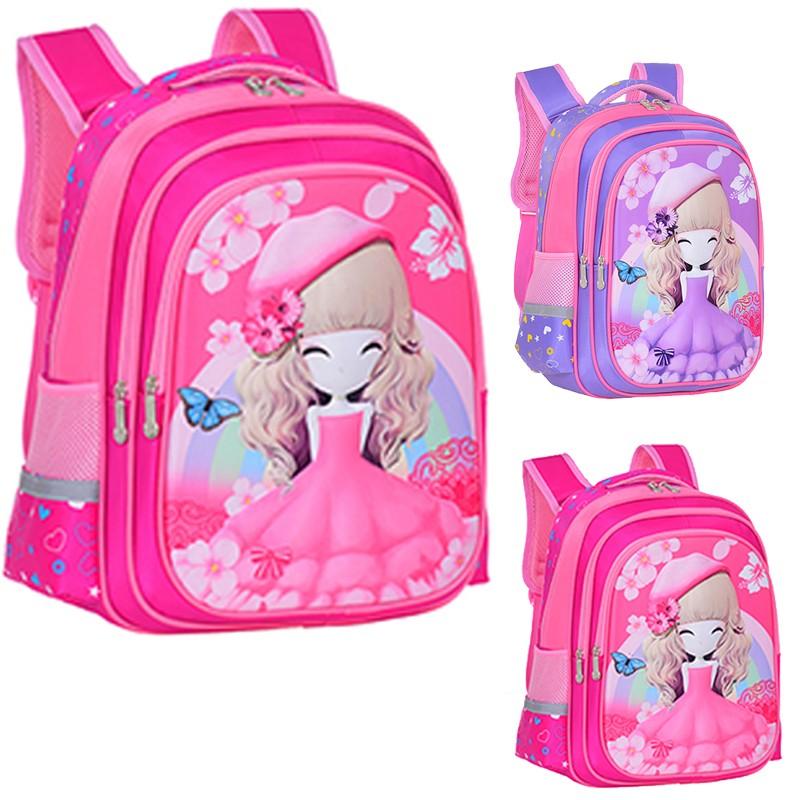 可愛い 子供用リュックサック 学生バックパック 小学校 幼稚園 お姫様 ガールズ 女の子 通園 遠足 旅行 プリンセス風3 6年生 Xj Bag01a 1storehome 通販 Yahoo ショッピング