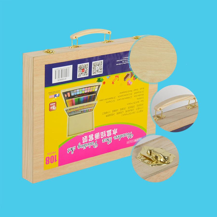 色鉛筆 106セット 鉛筆 筆記具 文房具 文具 ぬり絵 子供/大人の塗り絵用、文具、お絵描き、ギフト プレゼント 贈り物 子供 こども プレゼント向き色鉛筆｜hugeled｜04