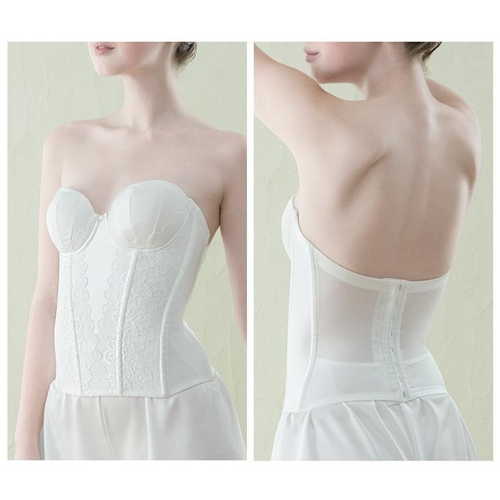 ブライダルインナー2点セット ビスチェ ロングガードル グレイスリュクス ブライダルインナー ハグ 通販 Paypayモール
