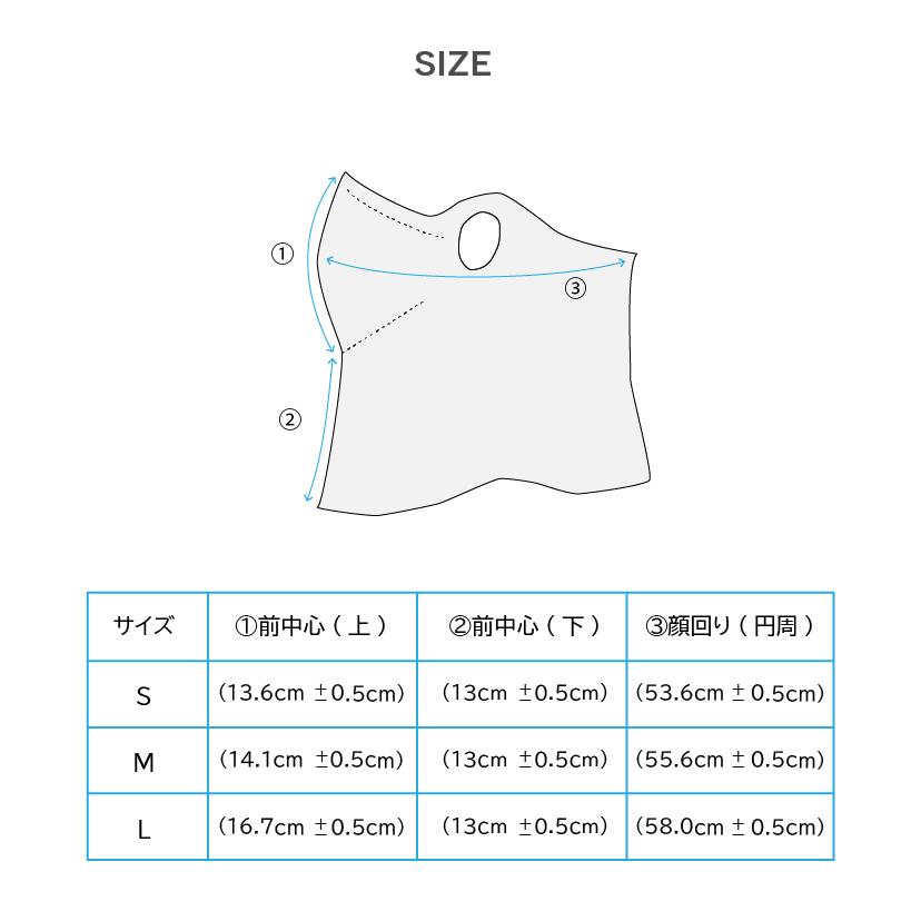 3枚 セット フェイスカバー UV 日焼け防止 マスク 夏用 スポーツ UVカット フィルターポケット付き  日よけ ムレない 涼しい 抗菌 花粉 テニス ゴルフ 日本製｜hugge｜24