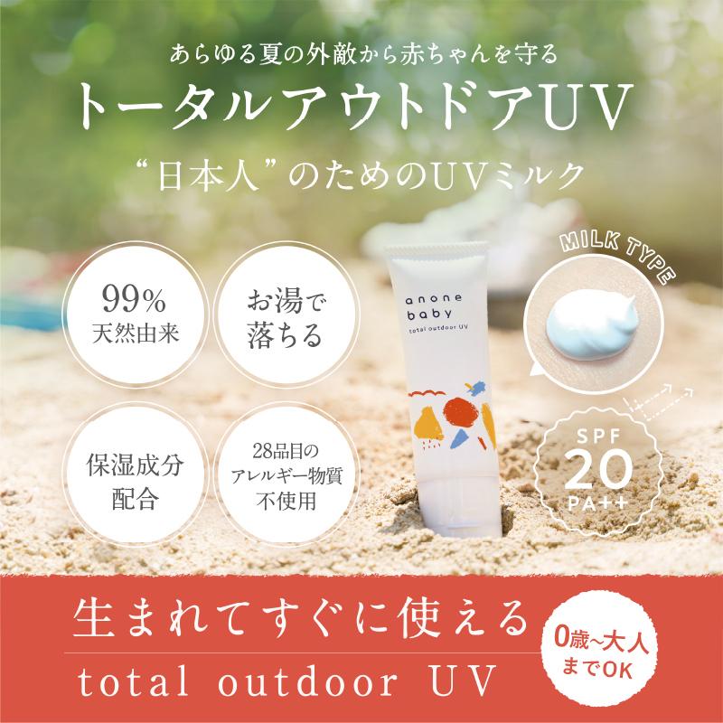 61 Off 日焼け止め トータルアウトドアuv 50g Uvケア 虫除け Pm2 5 黄砂 抗炎症機能 バリア機能 新生児 ベビー 赤ちゃん ３本セット Materialworldblog Com
