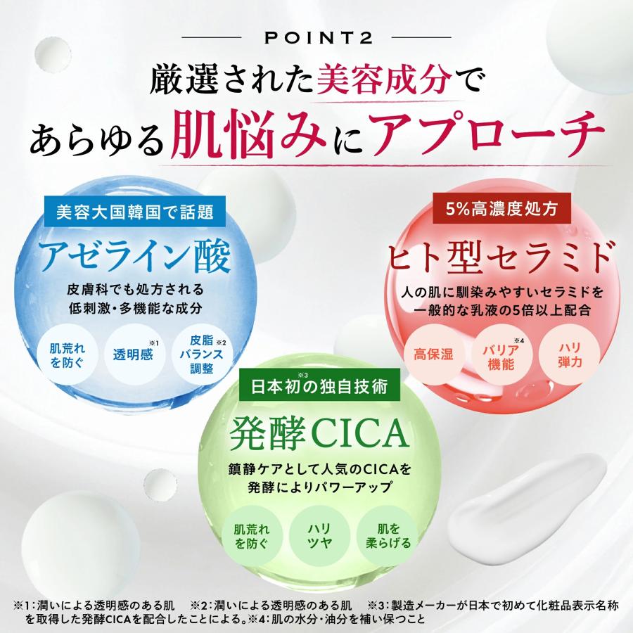 ESIENCE（エシエンス） 乳液 ナノシールドミルク CICA アゼライン酸