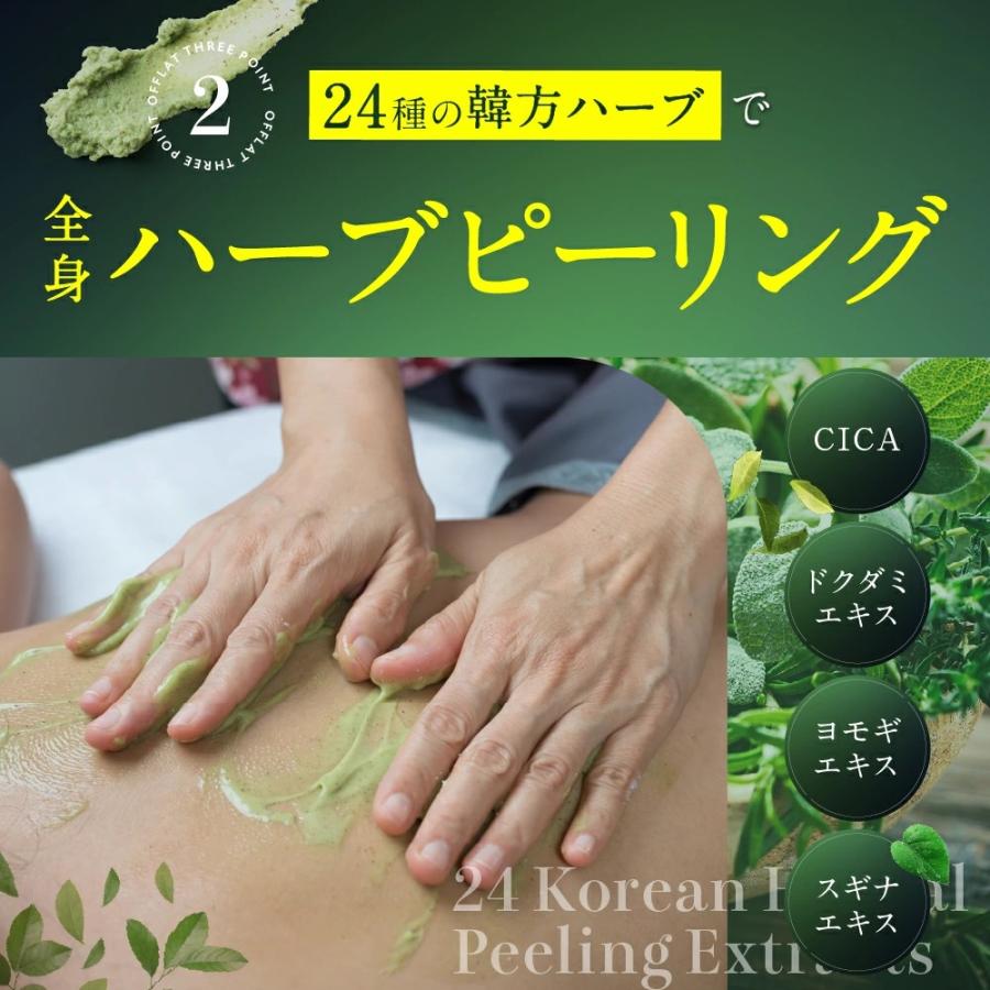 はぐくみプラス 3個セット ボディ スクラブ Offlat マシュピール