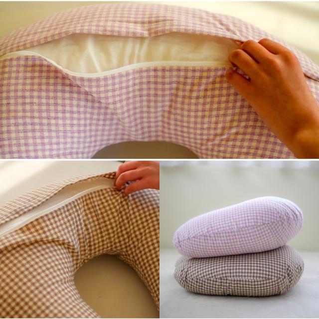 はぐまむ 授乳クッション 替えカバー 国産 日本製 60 45