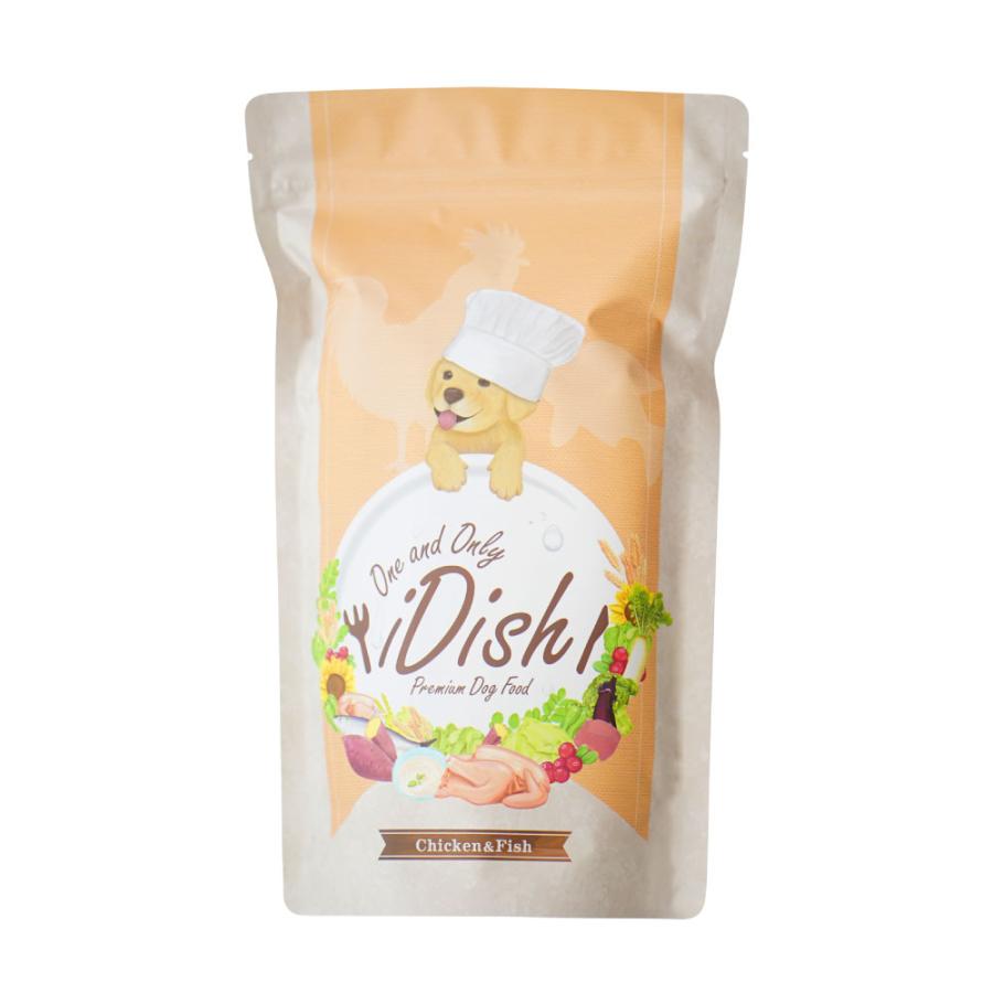 iDish プレミアムドッグフード チキン＆フィッシュ　５袋セット iDish アイディッシュ チキン＆フィッシュ プレミアムドッグフード 1袋