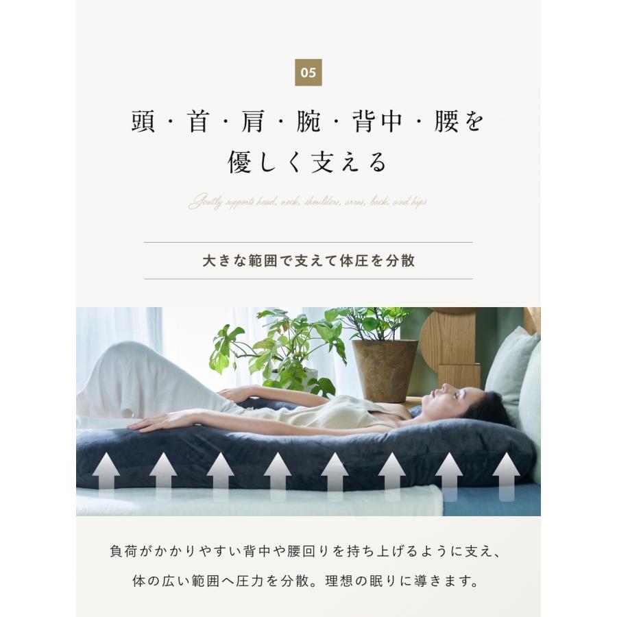 抱き枕 HUGMIN ハグミン 公式 だきまくら 枕 140cm×80cm Medium まるで雲のような寝心地 補充綿付 1位獲得 妊婦 ギフト 接触冷感 プレゼントの画像