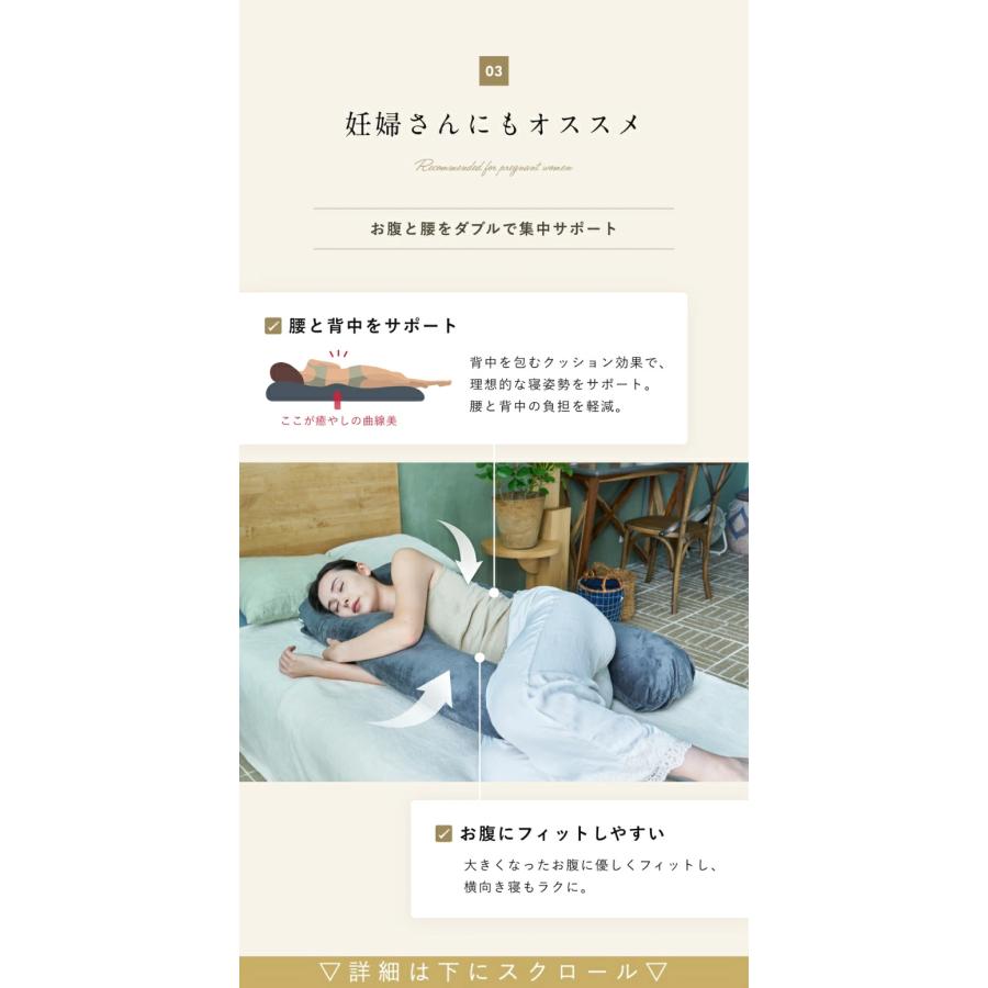 【正規品】HUGMIN®公式Mini HUGMIN（ハグミン） 抱き枕 だきまくら 枕 125×72cm Mini ミニ まるで