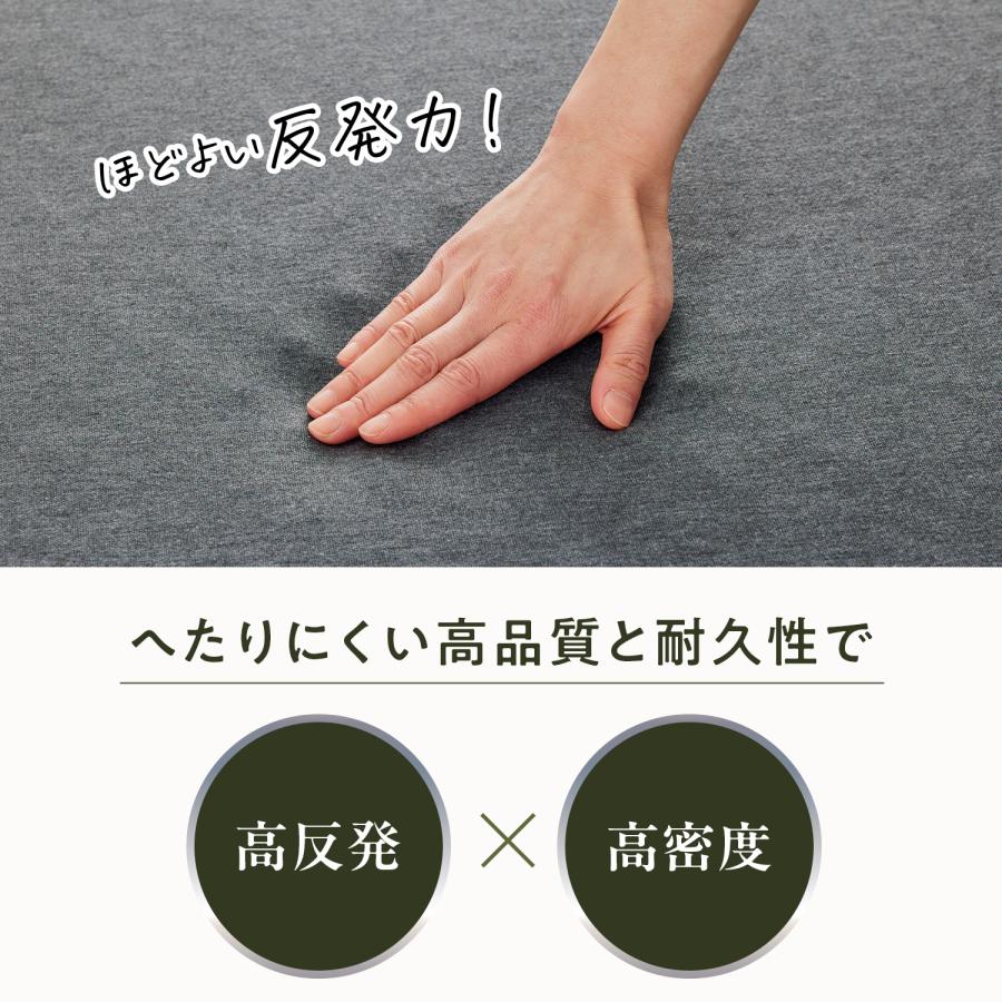HUGMIN（ハグミン） 高反発 マットレス ごろ寝マット 幅65x奥行180x厚