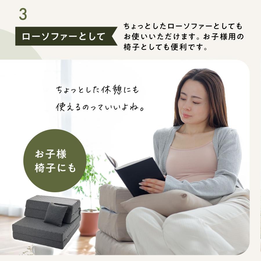 HUGMIN（ハグミン） 高反発 マットレス ごろ寝マット 幅65x奥行195x厚
