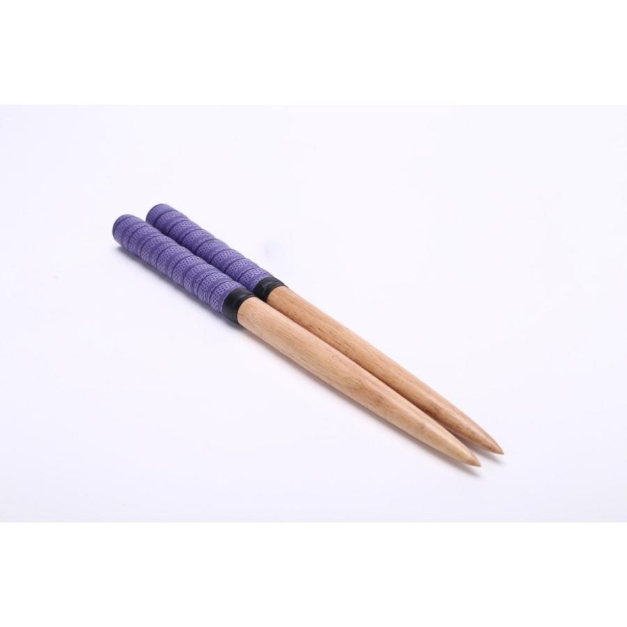 送料無料 太鼓の達人 マイバチ テーパーロール仕様 紫色（パープル