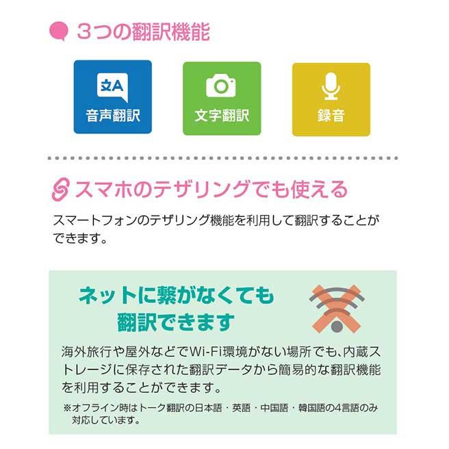 Tees ティーズ 音声翻訳機 Talkjoy トークジョイ Ts Tj10 英語 中国語 韓国語 日本語 直送品 Lmg 88828 Huit Colline ユイットコリーヌ 通販 Yahoo ショッピング