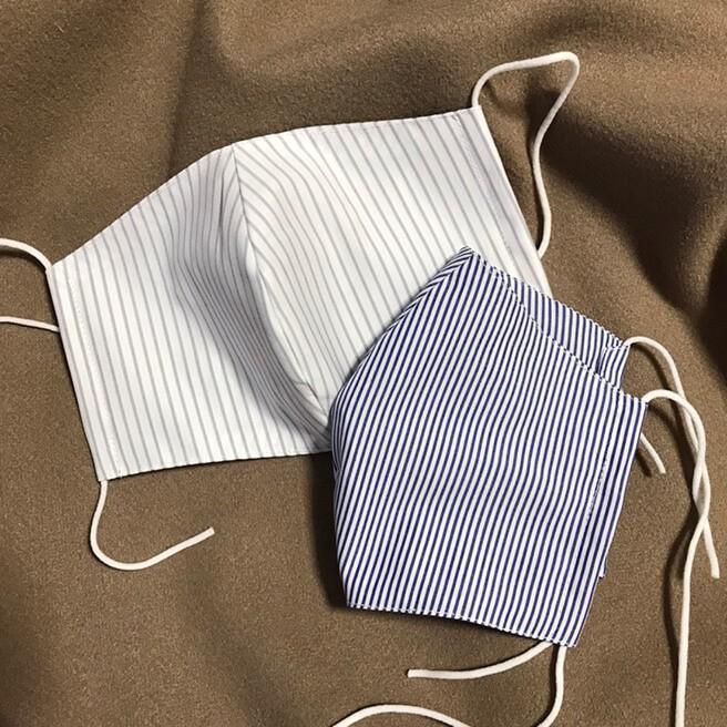 Maco De Cadeau マコ デ キャドー ブランド生地の洗える立体マスク 布マスク 大人用 オーダーメイドシャツ Yシャツ ワイシャツ Mac Huit Colline ユイットコリーヌ 通販 Yahoo ショッピング