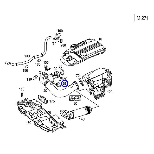 メルセデスベンツ (インテークマニホールド) Mercedes-Benz インテークマニホールド インマニ ASSY