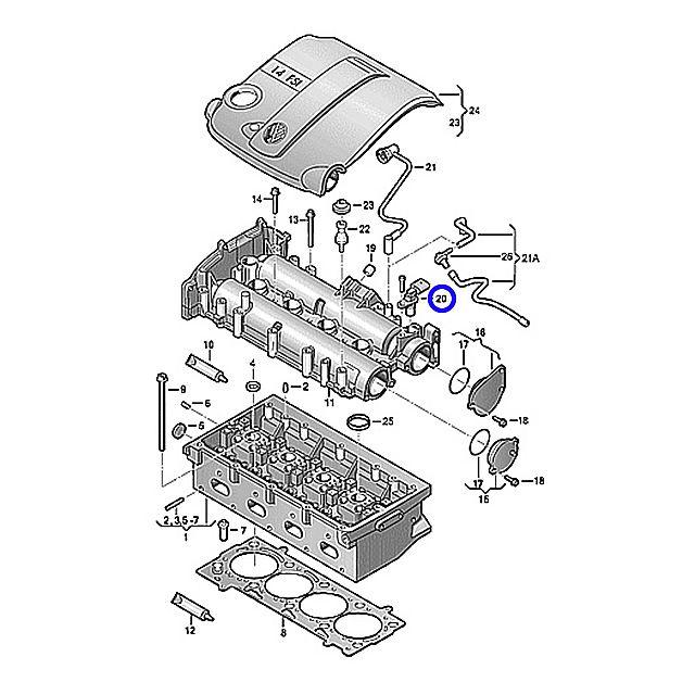 【VW純正部品】【ティグアン】カムポジションセンサー【在庫限り】 フォルクスワーゲン（Volkswagen） カム角センサー カムシャフト