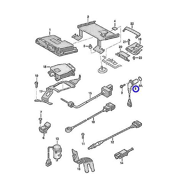 フォルクスワーゲン クランク角センサー クランクシャフト