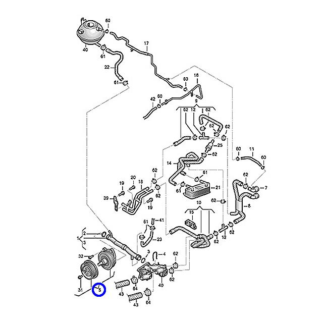 ウォーターポンプ フォルクスワーゲン トゥーラン 1TBLG 1TBMY 1TCAV 1TCTH 1TCTHW TOURAN｜hujitashokai｜02