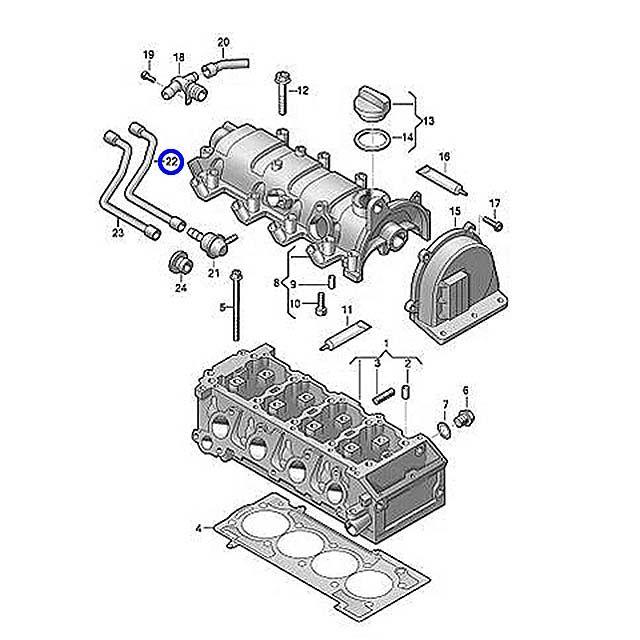 フォルクスワーゲン ブローバイホース ブリーザーホース ポロ 6RCBZ