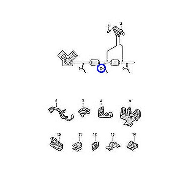 フォルクスワーゲン O2センサー ラムダセンサー ゴルフ7 AUCHP