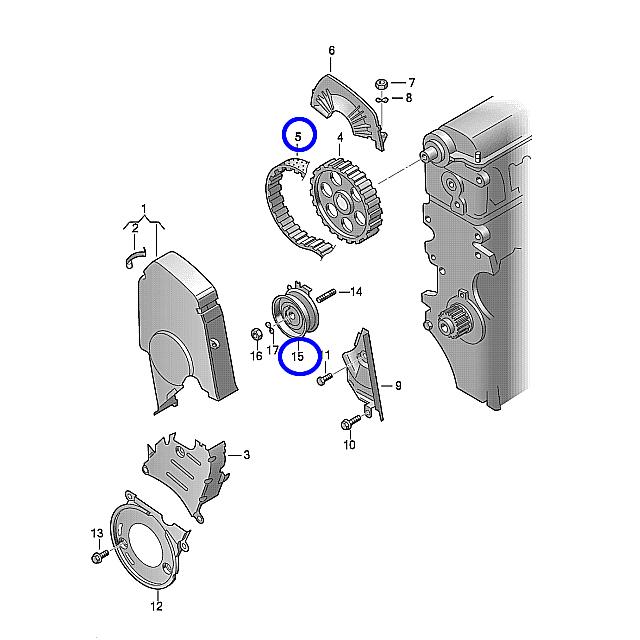 タイミングベルトテンショナーセット フォルクスワーゲン ボーラ 1JAPK 1JAZJ 06A109119C 06A109479C BORA | フォルクスワーゲン | 01