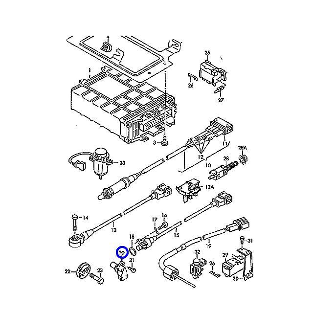フォルクスワーゲン カムシャフト ポジションセンサー ボーラ 1JAGZ 