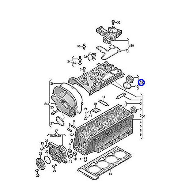 Audi TT 8j BWAエンジン パーツ各種　未使用 アウディtt 8j（自動車エンジン本体）｜エンジン系パーツ
