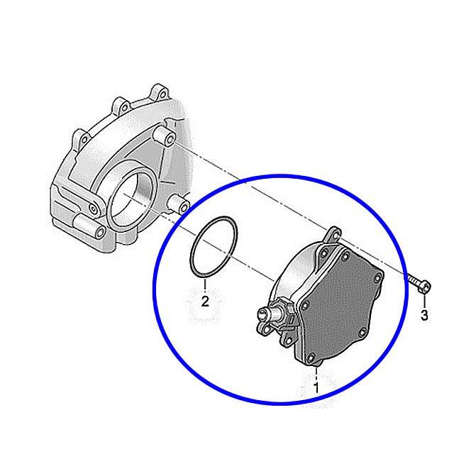 Audi（アウディ） バキュームポンプ TT 8JBWA 8JCDLF 06D145100H AUDI