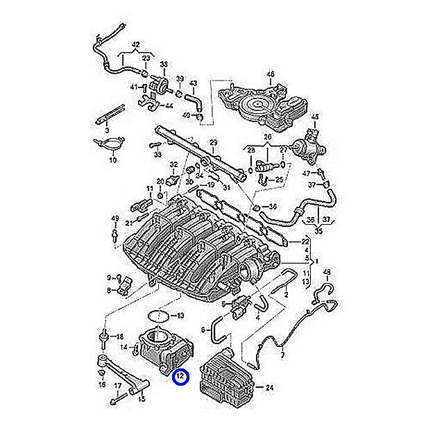 Audi（アウディ） スロットルボディ スロットルバタフライサポート A3