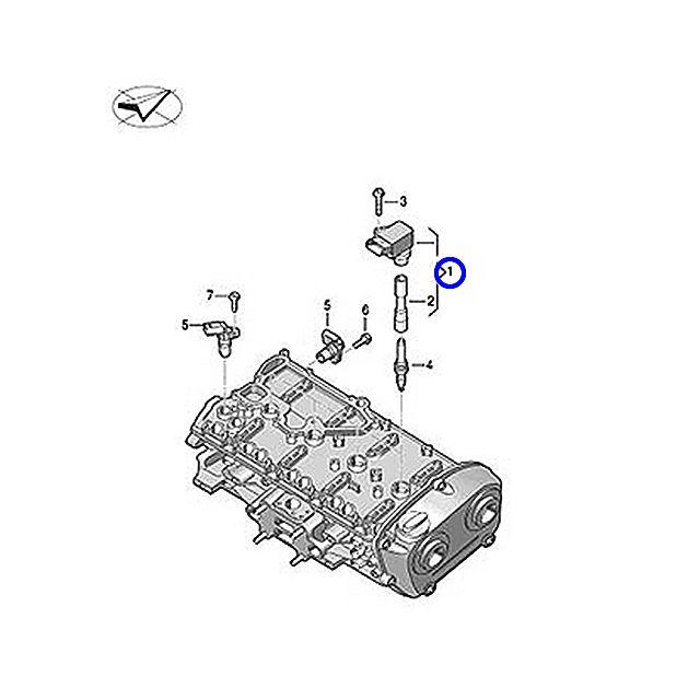 イグニッションコイル フォルクスワーゲン アウディ ゴルフ7(5G) S1(8X) RS3(8V) A4 RS4(88W) S5 RS5(F5) A6(4G) A7(4G) A8 S8(F8) Q3(8U) TT TTRS(FV)｜hujitashokai｜02