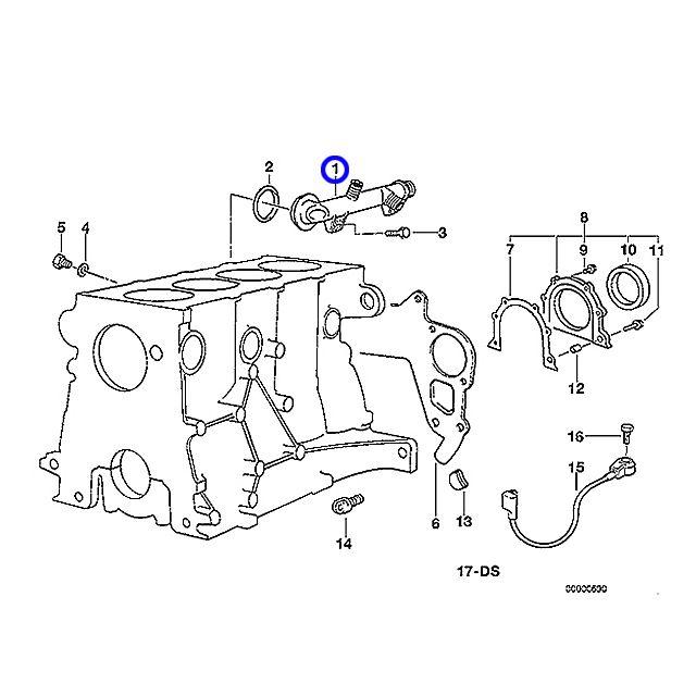 BMW ウォーターフランジ 3シリーズ E36 1.9 318i 318is 318ti
