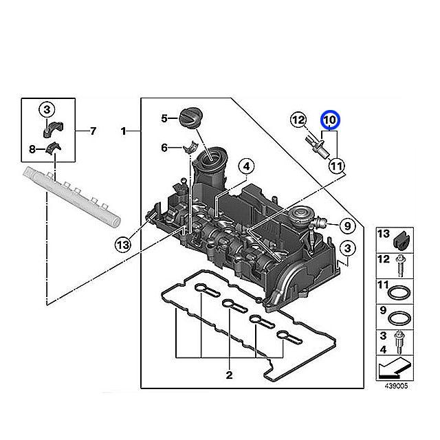 BMW カム角センサー 3シリーズ F30 F31 320d 3D20 N47 直4