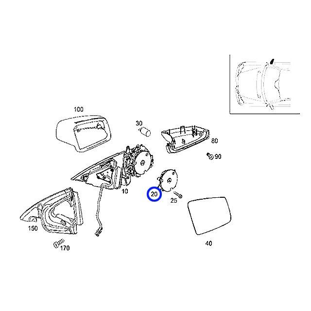 3シリーズドアミラー 調整モーター BMW ミラー角度 調整 モーター 調整用モーターアクチュエーター付きバックミラー,BMW x1,x3,f25