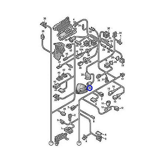カプラー 6ピン フォルクスワーゲン イオス 1FBUB 1FBWA 1FCAW EOS | フォルクスワーゲン | 01