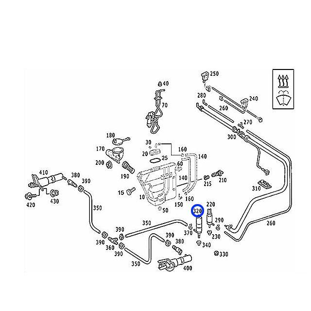 ヘッドライト ウォッシャーポンプ ウォッシャーモーター メルセデスベンツ Eクラス W211 E240 E250 E280 E300 E320 E350 E500 E550 E55AMG E63AMG｜hujitashokai｜02