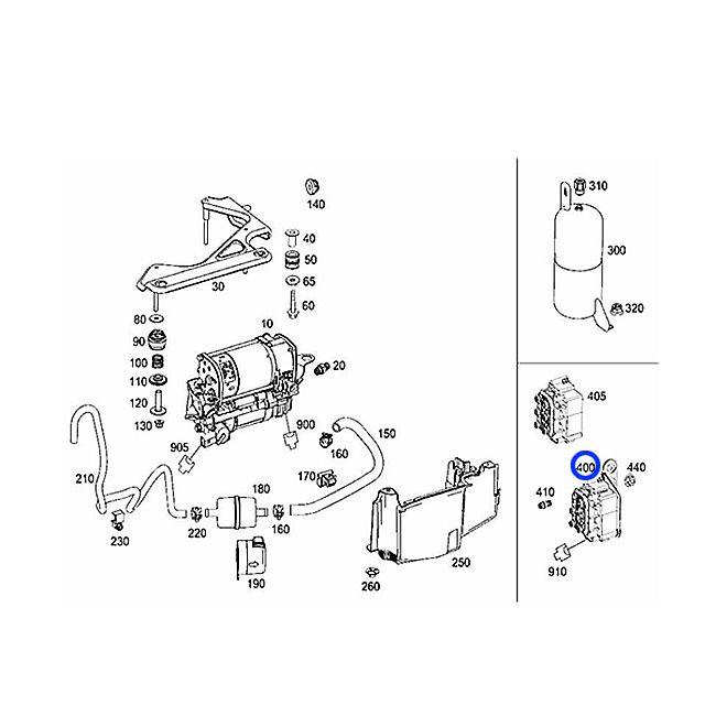 AMG メルセデスベンツw212 w218 系車速センサーケーブル 配線 未使用 Mercedes-Benz（メルセデス・ベンツ） 純正 エアサス バルブブロック