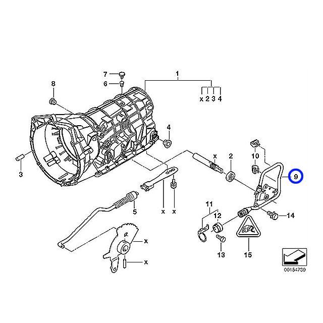 BMW AT オートマ シフトポジションスイッチ シフトポジション