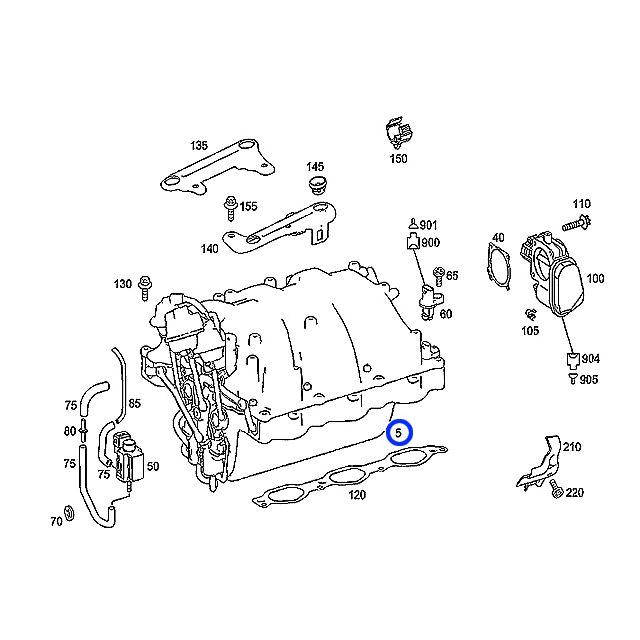 メルセデスベンツ (インテークマニホールド) ベンツ インテークマニホールド | C238/A238 C117/X117 R172