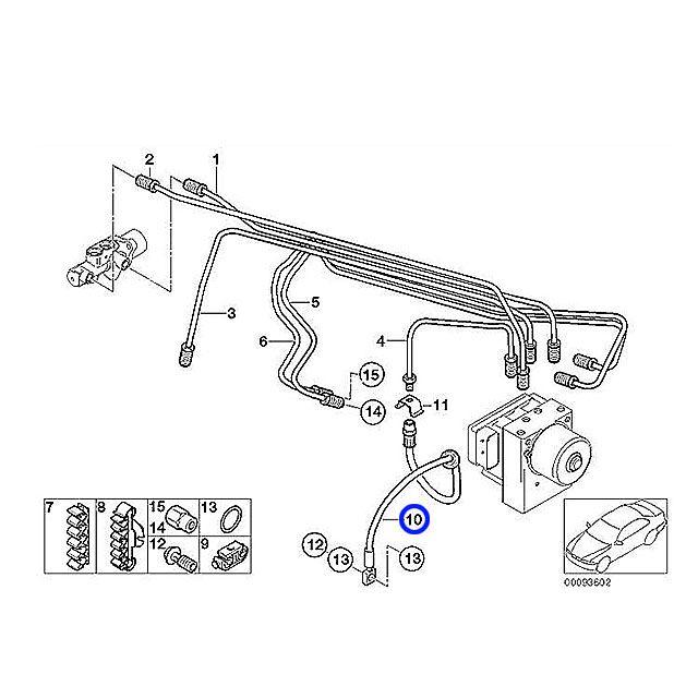 未使用　GruppeM ブレーキホース MINI R53 50フロントのみ 未使用GruppeM ブレーキホース MINI R53 50フロントのみ
