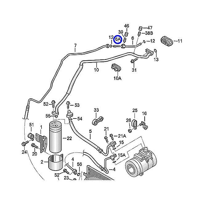 フォルクスワーゲン（Volkswagen） エキスパンションノズル パサート 3BACKF 3BADR 3BAEB 3BAMX 3BAMXF ...