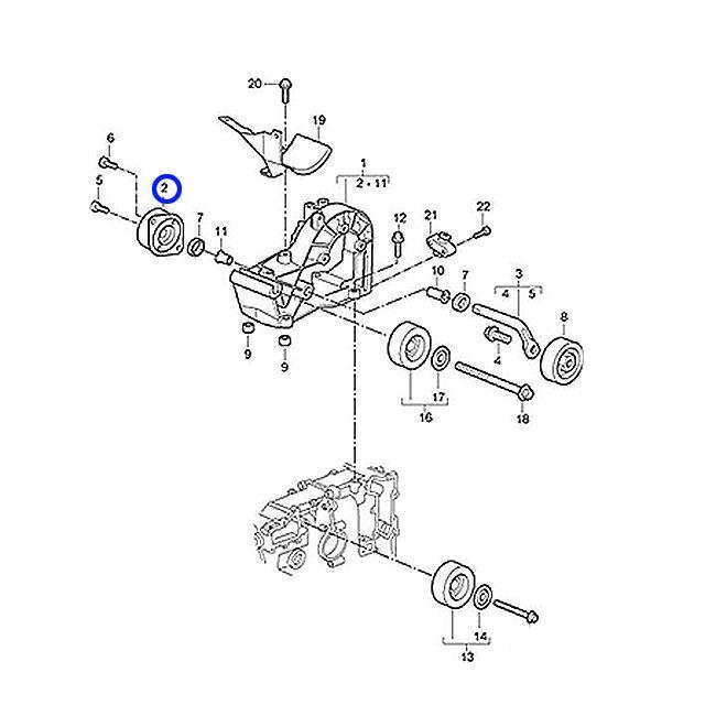 ベルトテンショナー ポルシェ 911シリーズ 996 997｜hujitashokai｜02