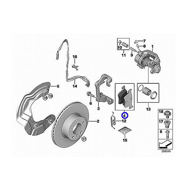 Leehove BMW用ブレーキパッド前後セット normal_psd.jpg
