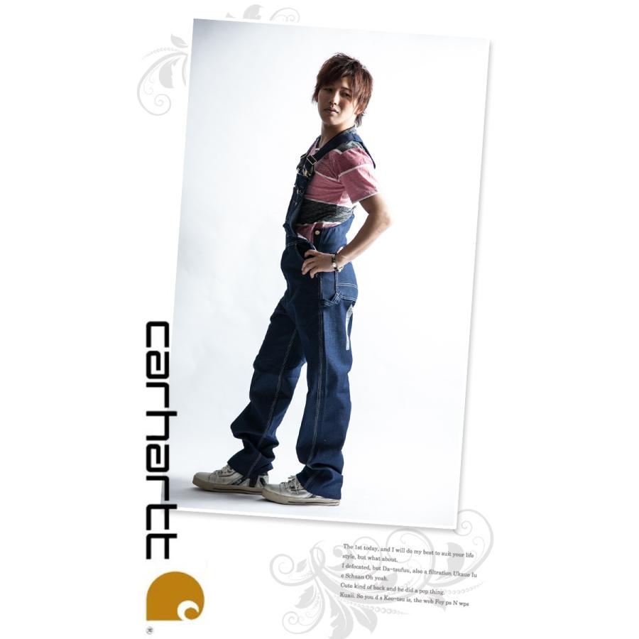 Carhartt デニムショートオーバーオール Carhartt（カーハート） オーバーオール メンズ サロペット デニム
