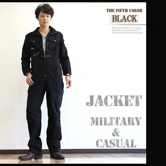 つなぎ メンズ おしゃれ ツナギ 作業着 作業服 M L LL : ギフト専門
