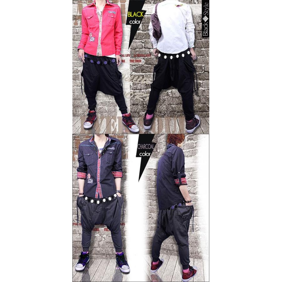 サルエルパンツ メンズ EVERSOUL ドレープ ドレープパンツ ボトムス