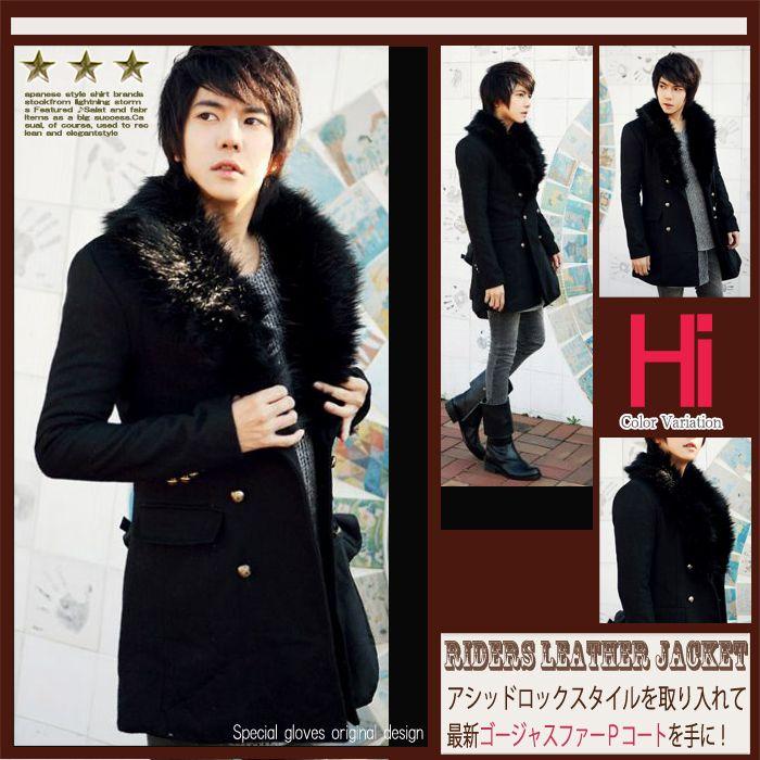 ロングコート メンズ コート ファー Pコート トレンチコート ジャケット アウター Sale08 07 03 モッズコート メンズ バッグ服処旬 通販 Yahoo ショッピング