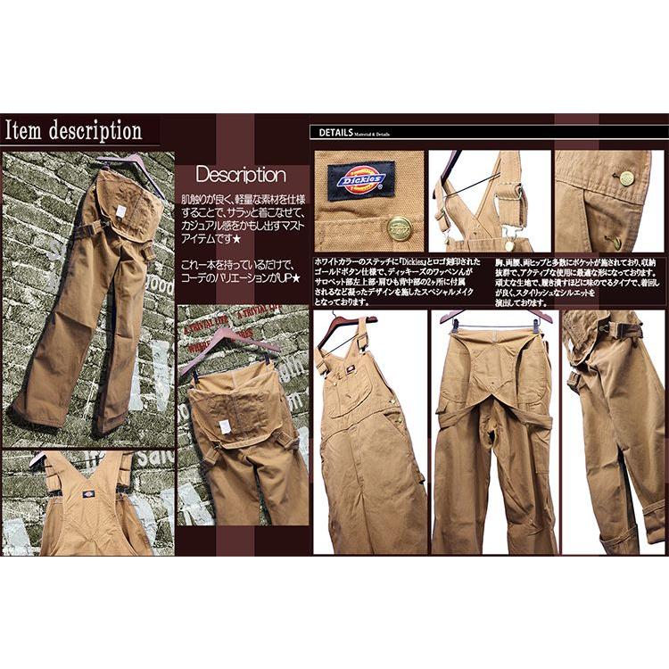 Dickiesオーバーオール Dickies（ディッキーズ） W36/古着 オーバーオール メンズ 90s