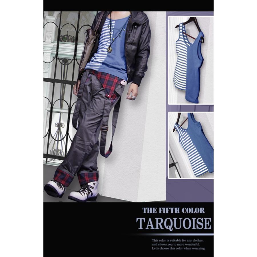 argue ボーダー タンクトップ グレー argue ボーダー タンクトップ グレー - メルカリ