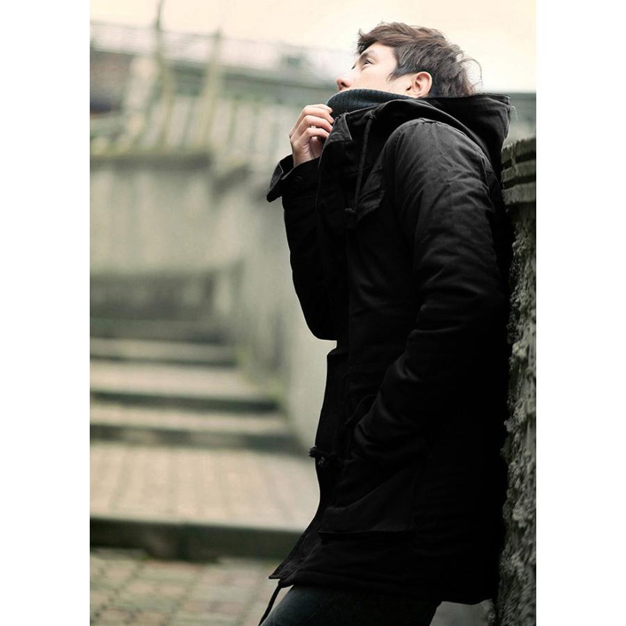 モッズコート メンズ ロングマンパー マウンテンパーカー コート