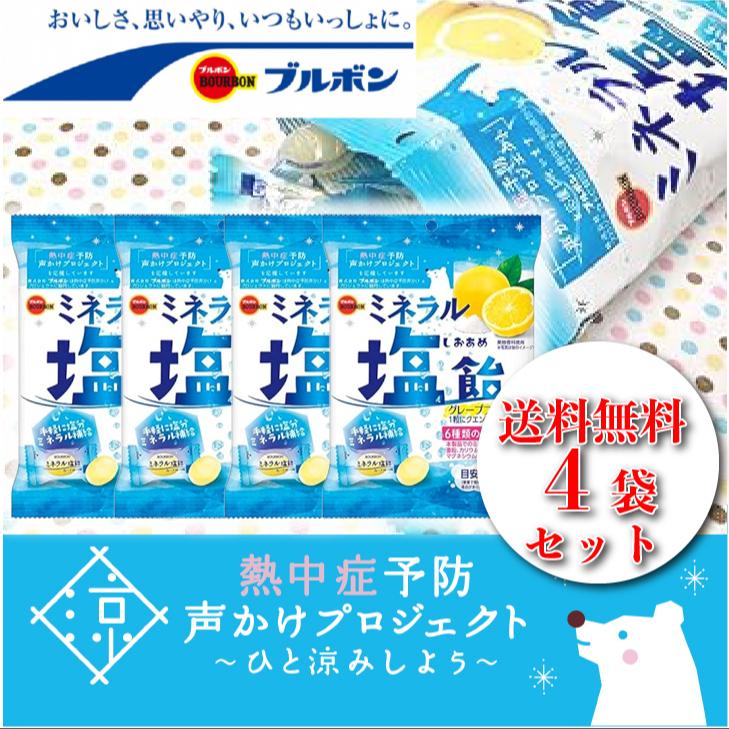 Amazon.co.jp: ブルボン ミネラル塩飴 94g×48袋（6×8） : 食品・飲料・